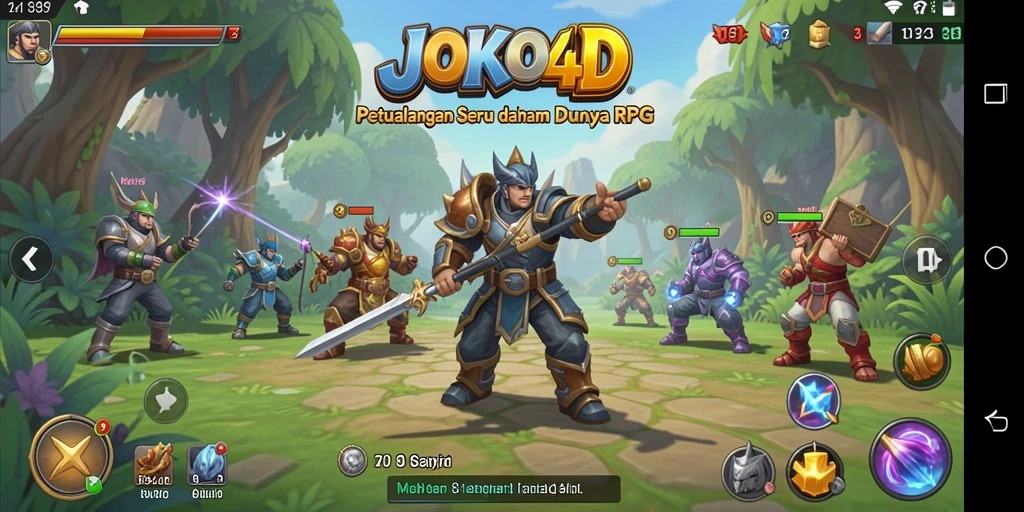 Gameplay JOKO4D yang menakjubkan dalam dunia RPG.
