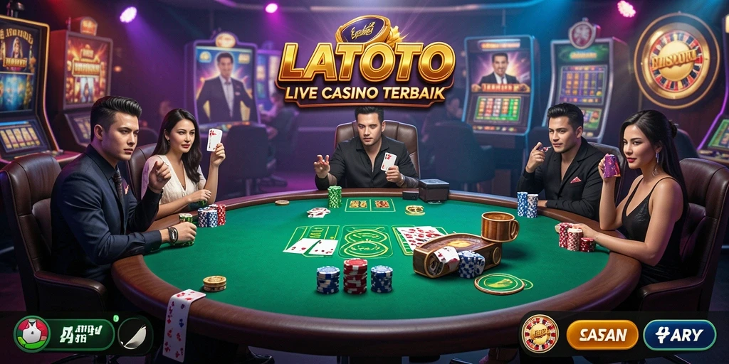 Tampilan gameplay LATOTO yang menarik dan menghibur.