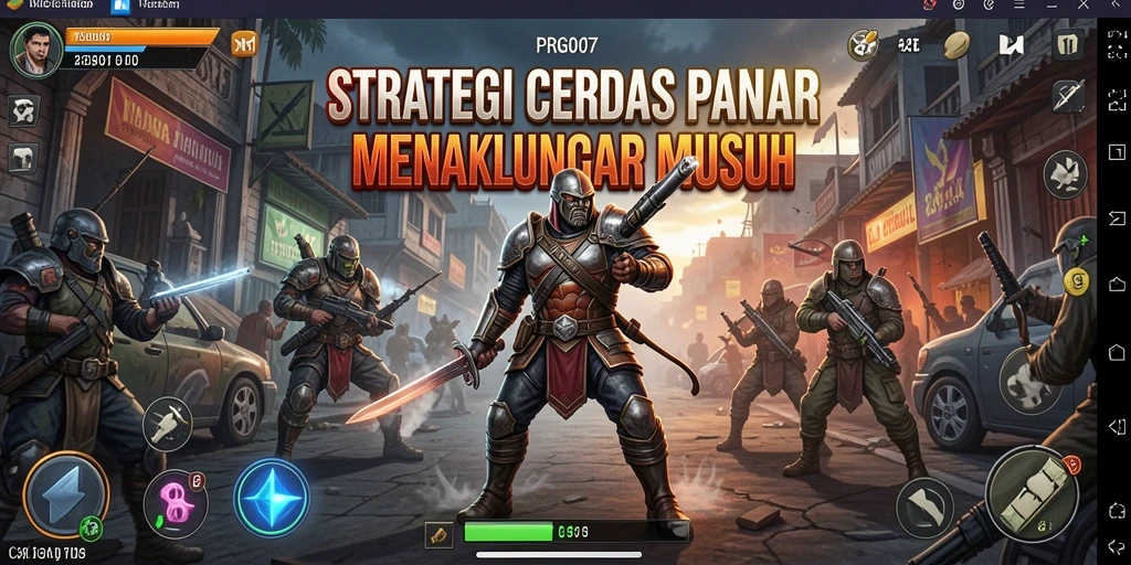 Tampilan gameplay PRG007 dengan strategi yang intens.