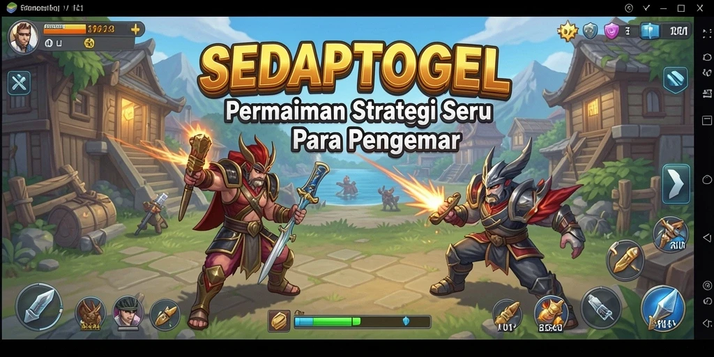Tampilan gameplay menarik dari SEDAPTOGEL yang memikat.